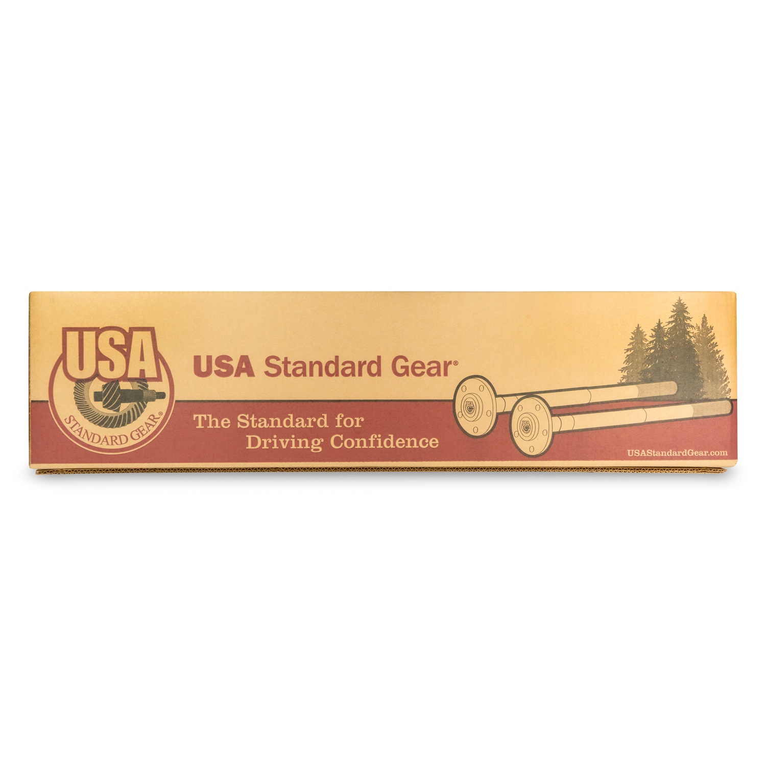 USA Standard Gear Chromoly Front Axle Kit, GM 8.5”, 19/28 Spline, Super Joints