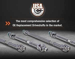 Front Driveshaft for Mercedes S430 & S500, E500, AWD, A/T, 26" Flange to Flange