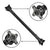 USA Standard Front Driveshaft for BMW X3, 27.64" Flange to Flange