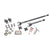 USA Standard Gear Chromoly Front Axle Kit, Dana 30, 27 Spline, Super Joints