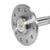 USA Standard Axle for GM 8.2" & 8.5" passenger car. 29 1/2" long, 28 spline, 2.780" hub.