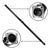 NEW USA Standard Rear Driveshaft for Honda Element, 77.6" Flange to Flange