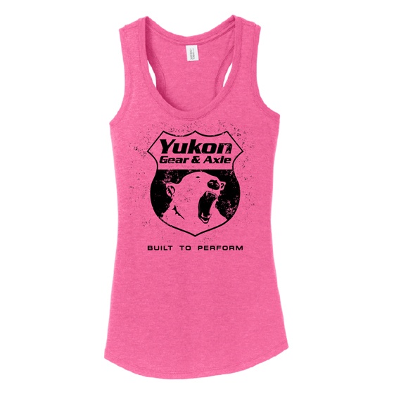 Yukon District Women's Racerback - Fuchsia Frost, Extra Large