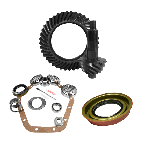 10.5" GM 14 Bolt 5.38 Thick Rear Ring & Pinion and Install Kit