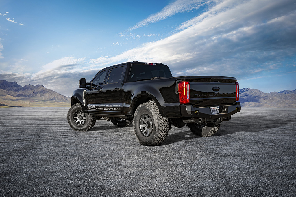 ICON 2023-2025 Ford F-250/F-350 Super Duty 4WD, 4.5” Lift, Front, V.S. 2.5 Aluminum Series Shocks, Remote Reservoir, Pair