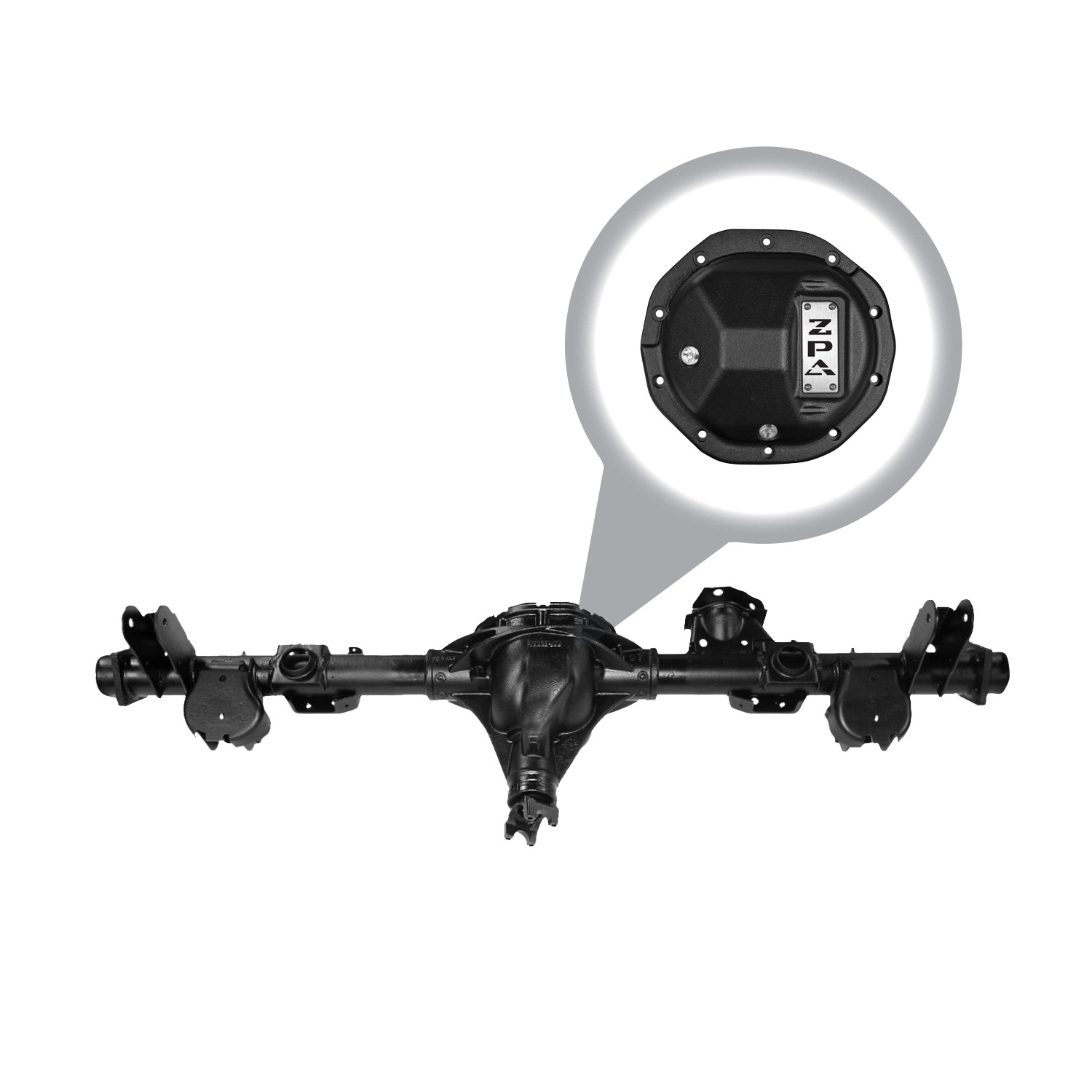 Zumbrota Performance Axle, Rear Axle Assembly, GM 8.6, '07-'08 GM 1500 SUV, Ratio, Duragrip