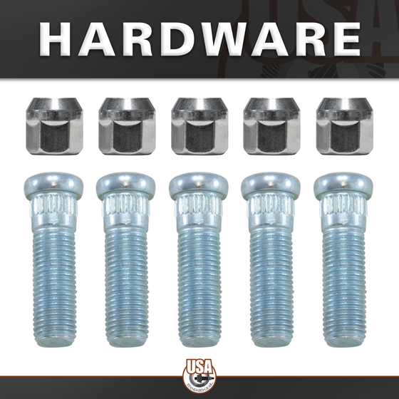 Rear Axle Kit Fits GM 7.5" Diff 26 Spline 30-1/2" Long