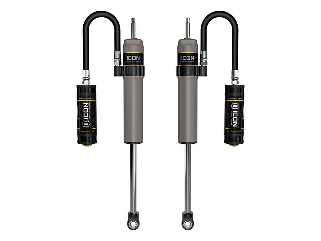 ICON 2024-2025 Toyota Land Cruiser 250 Series/2024-2025 Lexus GX550, 0-3” Lift, Rear, V.S. 2.5 Aluminum Series Shock Absorbers, Remote Reservoir, Pair