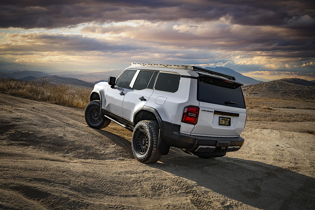 ICON 2024-2025 Toyota Land Cruiser 250 Series, 1.25-3" Lift, Stage 9 Suspension System, CDXS, Tubular