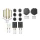 Van Compass Striker 2" Lift Core Components, Front, Sprinter