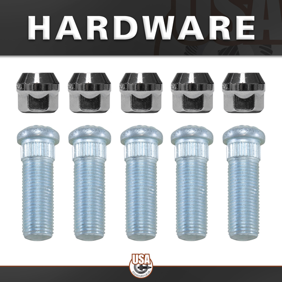 Rear Axle Kit Fits GM 8.5" Diff 30 Spline 30-3/8" Long