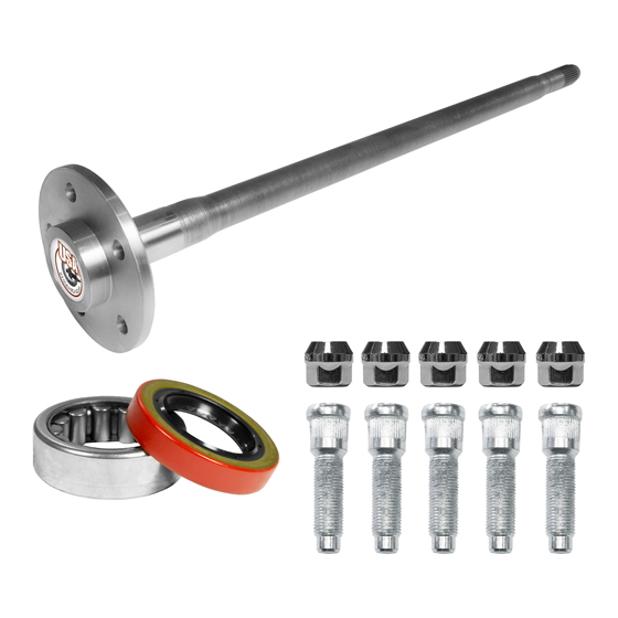 Rear Axle Kit Fits Ford 7.5" Diff 28 Spline LH w/o ABS 317/8" Long