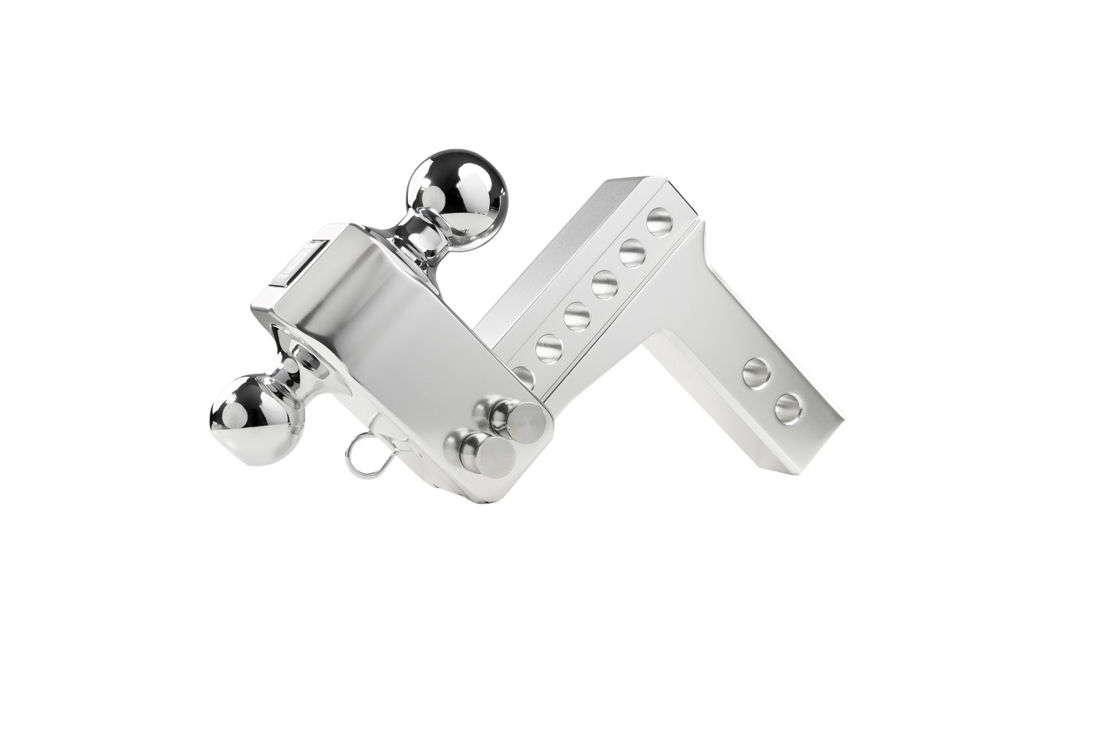 BulletProof 2.0" Aluminum Medium Duty 4" Drop/Rise Hitch