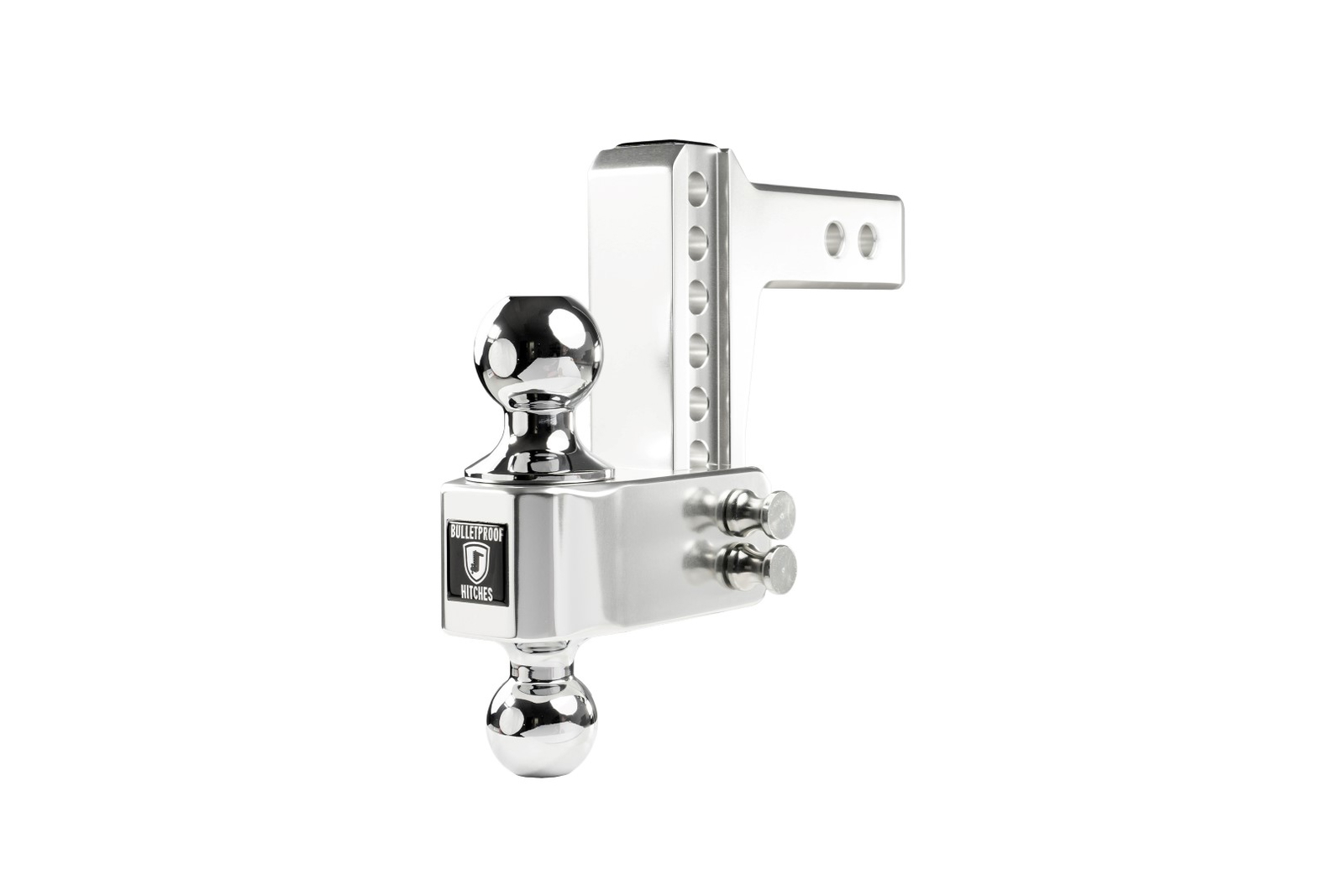 BulletProof 2.0" Aluminum Medium Duty 4" Drop/Rise Hitch
