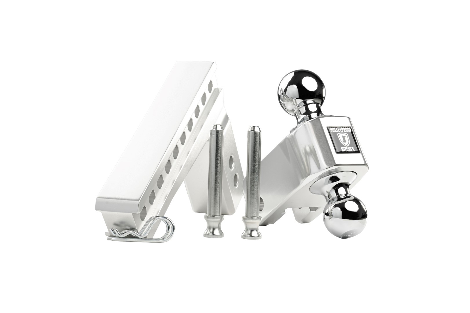 BulletProof 2.5" Aluminum Medium Duty 6" Drop/Rise Hitch