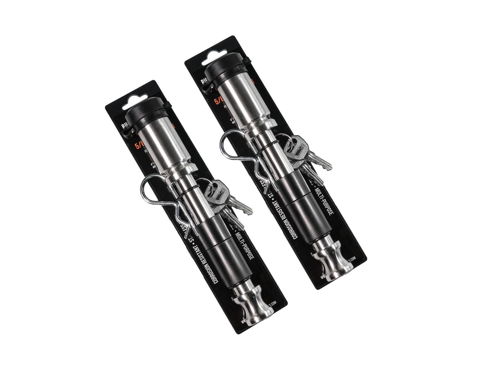 BulletProof 5/8" Locking Pin, 2-Pack Keyed Alike