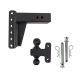 BulletProof 3.0" Extreme Duty 6" Drop/Rise Hitch