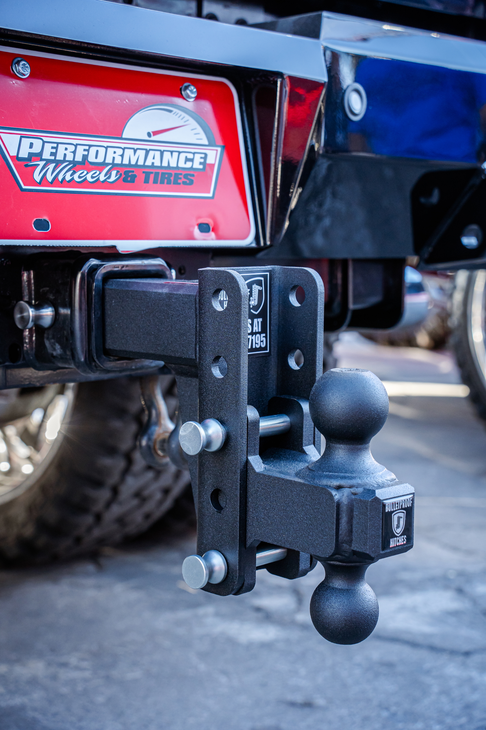 BulletProof 2.5" Extreme Duty 4" Drop/Rise Hitch