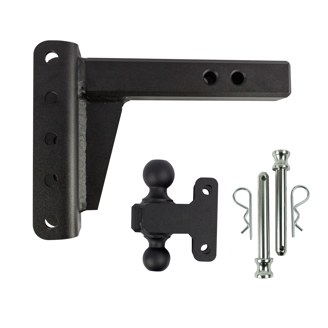 BulletProof 2.0" Heavy Duty 4" Drop/Rise Hitch