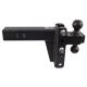 BulletProof 2.5" Heavy Duty 4" Drop/Rise Hitch