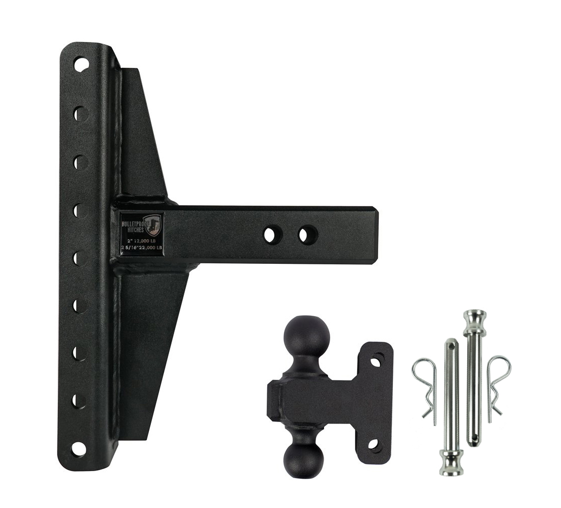 BulletProof 2.5" Heavy Duty 4" & 6" Offset Hitch