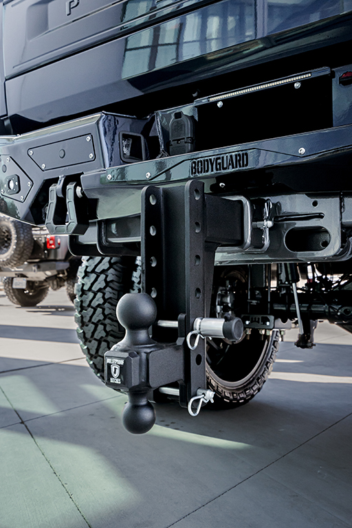 BulletProof 3.0" Heavy Duty 8" Drop/Rise Hitch