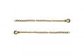 BulletProof Light Duty 1/4" Safety Chains (Pair)