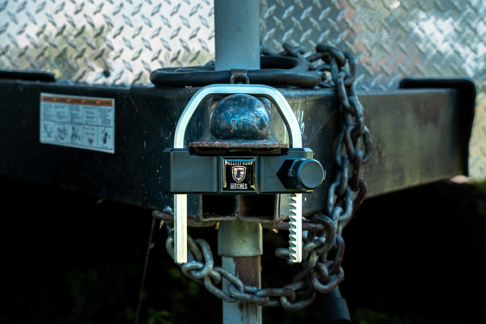 BulletProof Medium Duty Trailer Coupler Lock