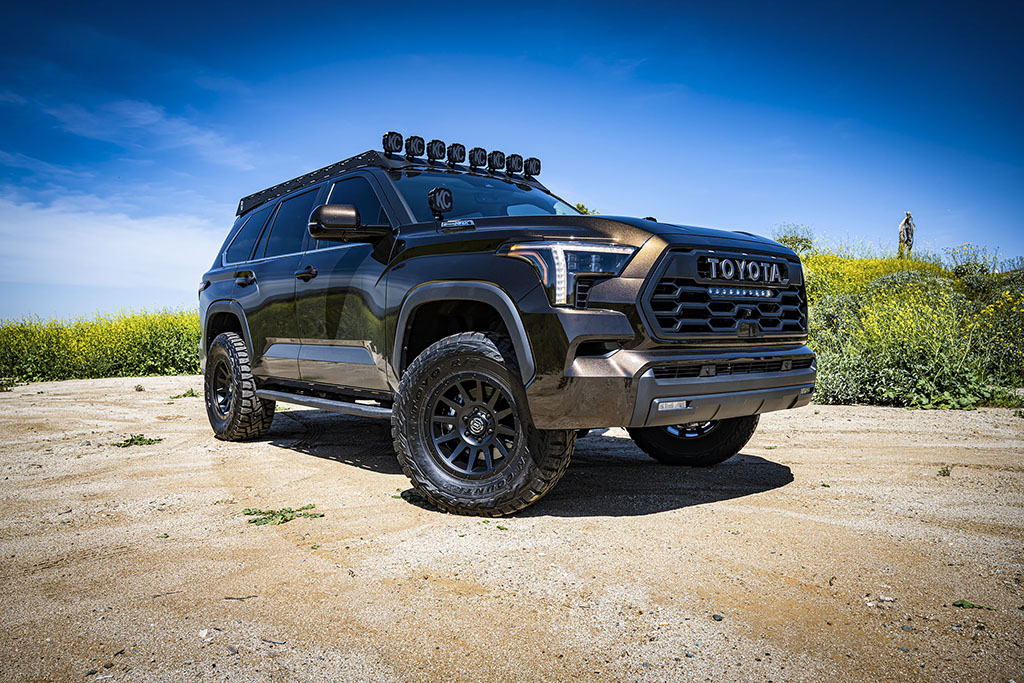 ICON 2022-2025 Toyota Tundra 1.25-3.5" Lift/2023-2025 Sequoia 3-4.5" Lift, Front, V.S. 2.5 Series Coilover Kit, Remote Reservoir w/ CDXS, Pair