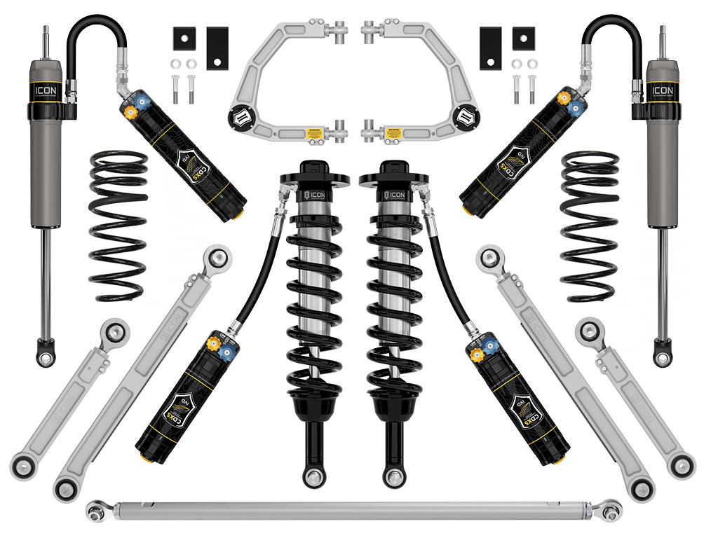 ICON 2023-2025 Toyota Sequoia, 3-4.5" Lift, Stage 10 Suspension System, Billet, CDXS