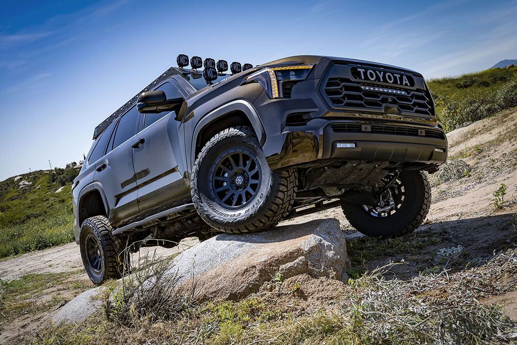 ICON 2023-2025 Toyota Sequoia, 3-4.25" Lift, Stage 2 3.0 Suspension System, Tubular, CDXS