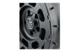 ICON Alloys Hammer Pro, Satin Black, 17 x 8.5 / 6 x 5.5, 25mm Offset, 5.75" BS