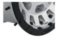 ICON Alloys Hammer Pro, Silver Machined, 17 x 8.5 / 6 x 5.5, 25mm Offset, 5.75" BS