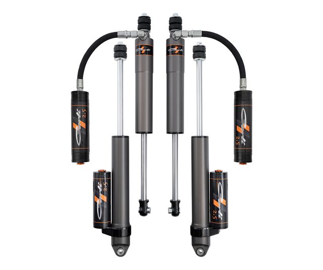 Carli Pathfinder 2.5 Shock Package, 3.25" Lift, 14-24 Ram 2500 DIESEL, Includes reservoir mounts