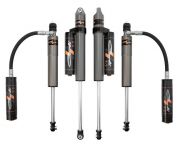 Carli Pathfinder 2.5 Shock Package for 4.5/5.5 lift, 05-24 Ford F250/350, DIESEL, Reservoir mounts included