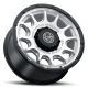 ICON Alloys Rancho, Silver Machined w/ Gloss Black Lip, 20 x 9 / 8 x 6.5, 12mm Offset, 5.5" BS
