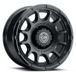 ICON Alloys Rancho, Double Black, 20 x 9 / 6 x 5.5, 0mm Offset, 5" BS
