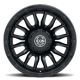 ICON Alloys Cajon, Double Black, 20 x 9 / 8 x 180, 12mm Offset, 5.5" BS
