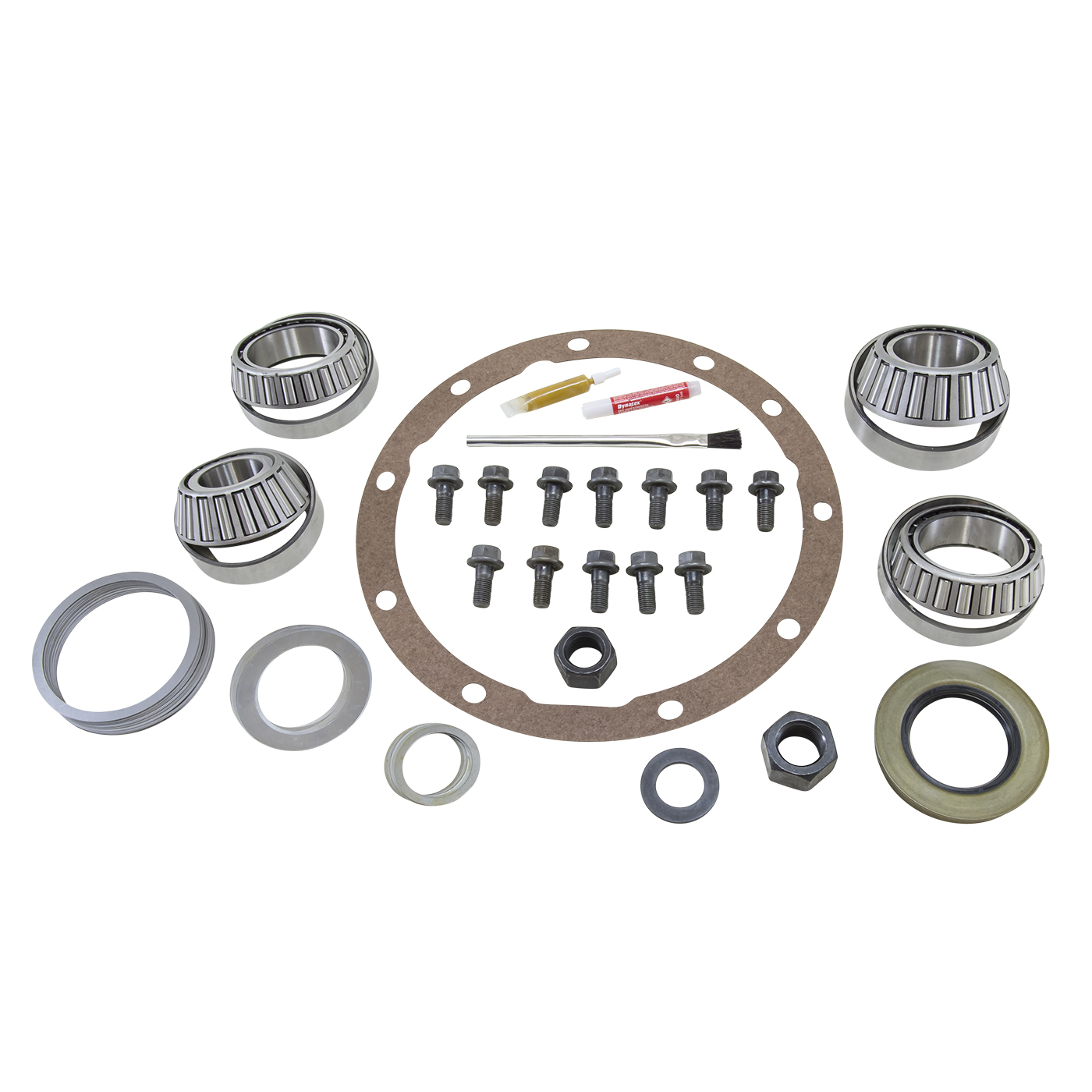 Yukon Master Overhaul Kit, Chrysler 8.75" #42 housing w/LM104912/49 carrier BRG