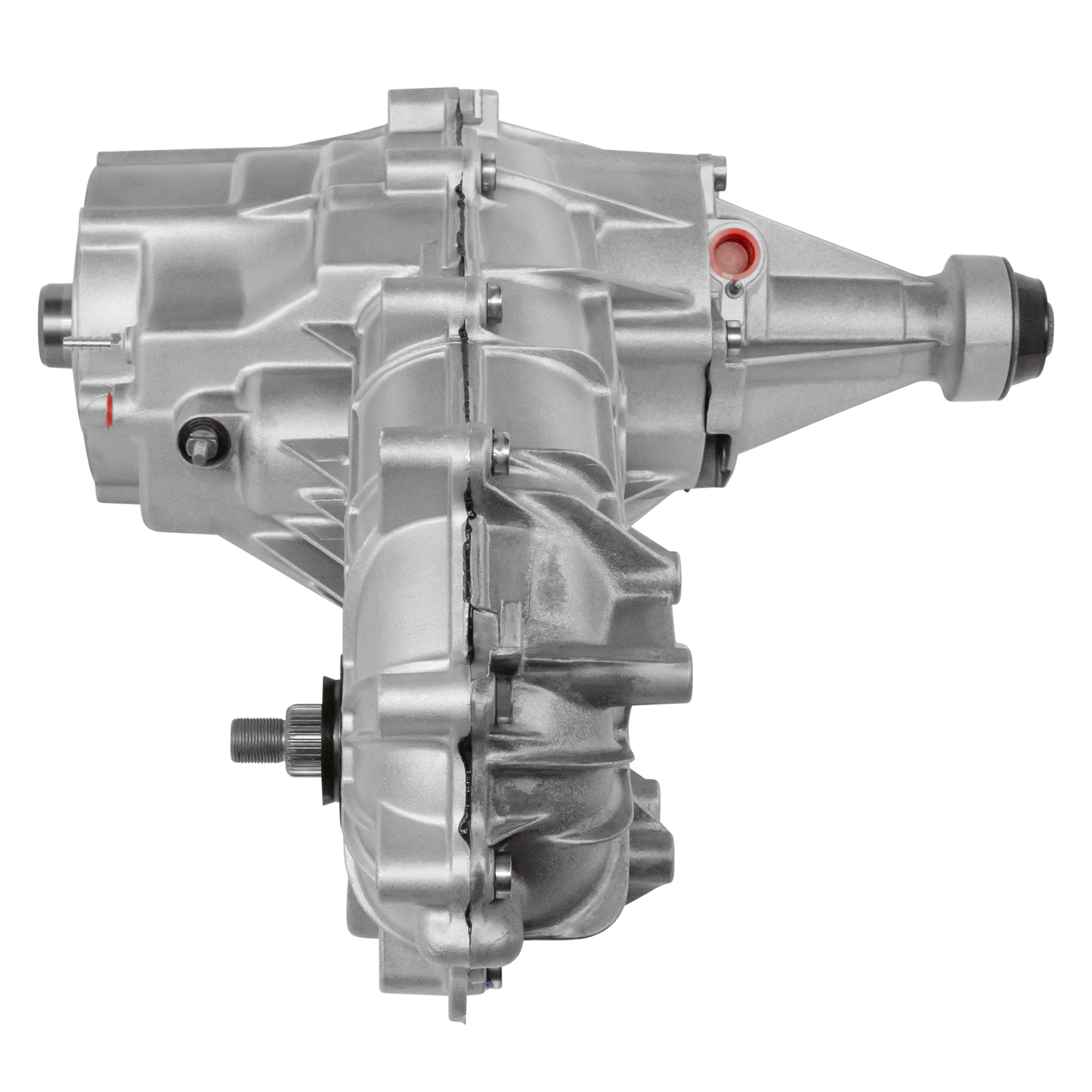 Reman BW1356 Transfer Case, 1987-1989 Ford F-150/250 Manual Shift, Bolt On Shift Arm, Rear Slip Yoke, Without PTO Provisions, Brown 8 Tooth Speedometer Gear