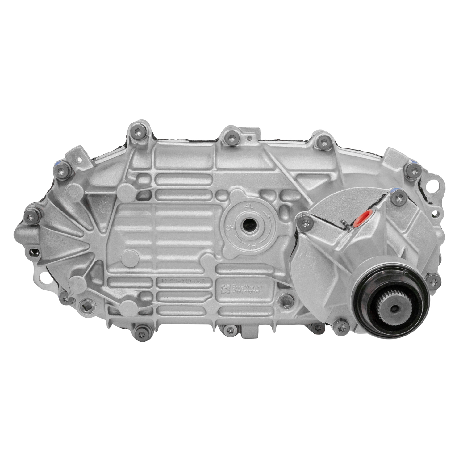 Reman BW1356 Transfer Case, 1987-1989 Ford F-150/250 Manual Shift, Bolt On Shift Arm, Rear Slip Yoke, Without PTO Provisions, Brown 8 Tooth Speedometer Gear