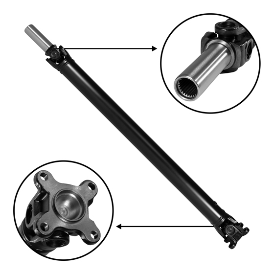 USA Standard Rear Driveshaft, Mazda Miata '99-'05 A/T, 39.25" Length