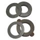 Eaton-type 14 plate Carbon Clutch Set for 9.5" GM and 9.75" Ford