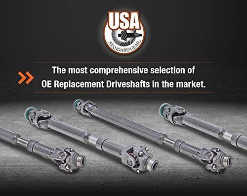 Rear Driveshaft for Tundra 4WD, 4.7L, A/T, 2 Piece, 69.37" Flange to Flange