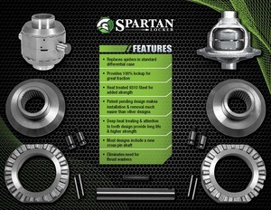Spartan Locker for GM 8.5", 28 spline axles, includes heavy-duty cross pin shaft
